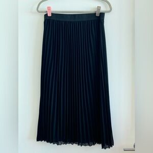 Black Accordion Skirt
